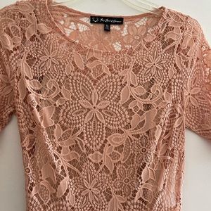 For love and lemons dress with slip